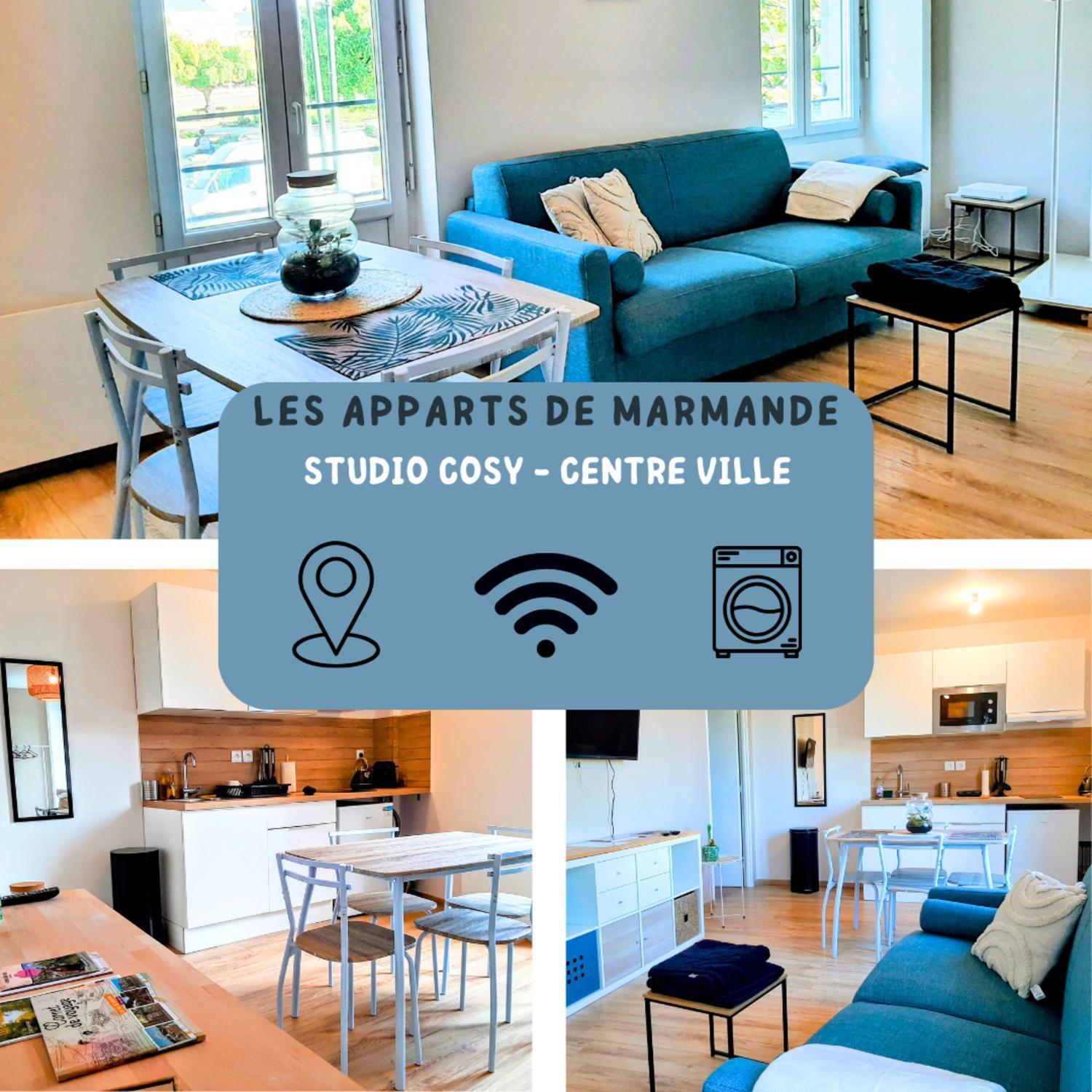Les Apparts De Marmande - Appart Cosy, Centre De Marmande Exterior foto